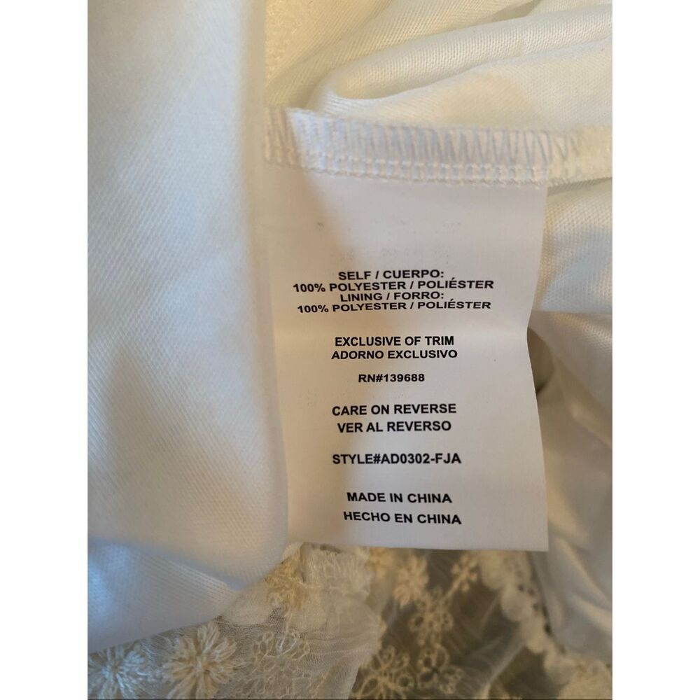 A Collective Story Peasant Boho Tiered Maxi Dress White size Small NWT - Picture 12 of 16
